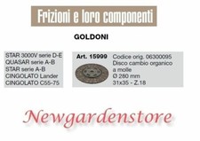 Disco cambio 15999 frizione