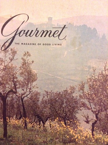 Gourmet food magazine chianti - magazine,