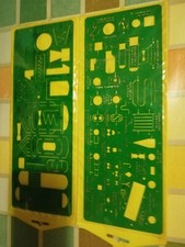 Forme da disegno impianti chimici - ottime condizioni - rarissime da collezione