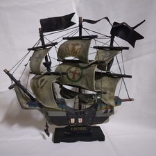 GRANDE VELIERO IN LEGNO E TELA ,ARTIGIANALE-ALBATROSS -1950