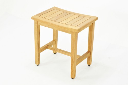 Sedile doccia legno teak - sedile,