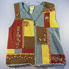 Gilet floreale vintage