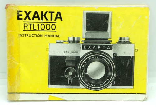Exakta rtl 1000 manuale - exakta,