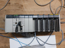 PLC OMRON CQM1H CPU51 completo N.2 CQM1-ID212 N.2 CQM1-OC222