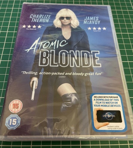 Atomic blonde dvd - dvd, new
