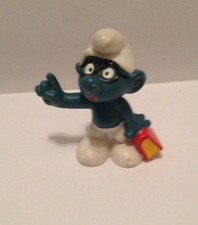 PUFFO PUFFI SMURF SMURFS 2.0094 BOOKWORM (TOPO DI BIBLIOTECA) 2A OTTIMO