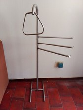 Porta Asciugamani a piantana in acciaio