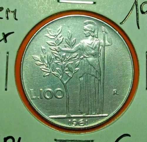 100 lire 1961 - lire,