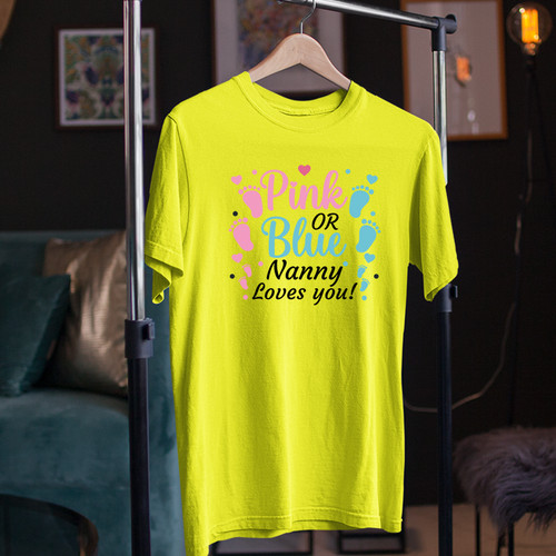 Shirt baby nanny loves - t-shirt,