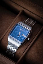 Vintage Seiko King Quartz Blue