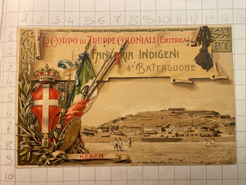 Cartolina corpo truppe - corpo,