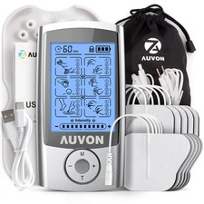 AUVON TENS Professionale Elettrostimolatore Muscolare Dispositivo di EMS