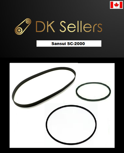Replacement belts for sansui - belts,