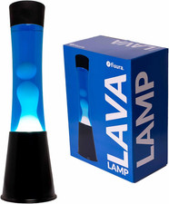 - Lampada Lava Bianca E Blu