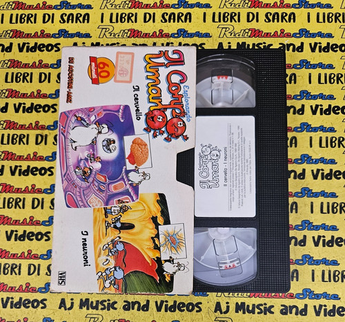 Vhs cartonata esplorando - vhs,