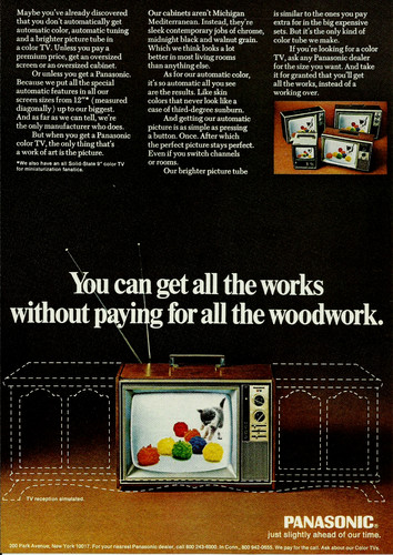 Televisore colori panasonic - a,