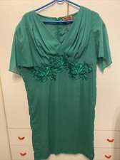 Abito da cerimonia | sera donna con Giacca verde smeraldo- TG50