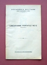 Accademia Militare Lanciafiamme Portatile M 2-2 U.S.A fuori commercio
