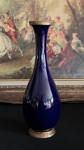 Vaso lapislazzuli sevres - in,