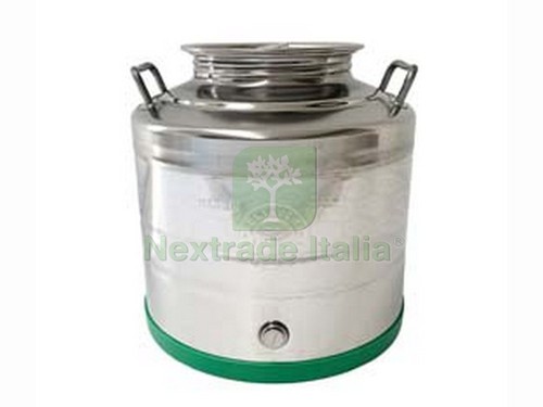 1pz fusto inox per olio - fusto,