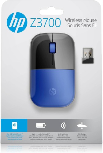 Mouse compatto z3700 blu - compatto,