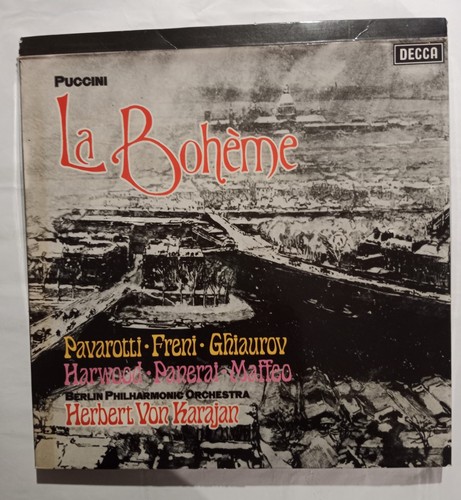 Box puccini la boheme - puccini,