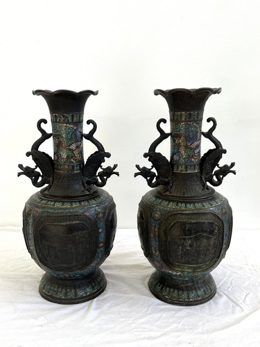 Vaso lega smalto giappone - lega,,