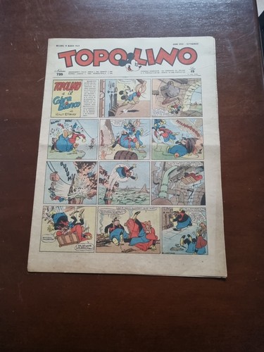 Topolino giornale 735 1949 - giornale,