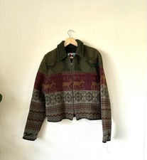 Giacca vintage anni 90 legno