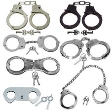 Manette Polizia Security Manette Manette Manette Piedi Acciaio al Carbonio