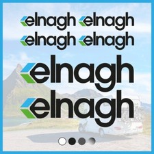 Adesivo set loghi “Elnagh Logo 2” per camper caravan roulotte - Vari colori