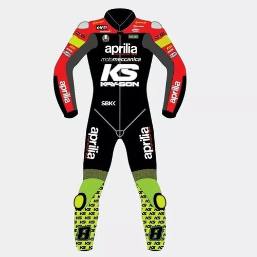 Tuta pelle corsa - da, aprilia