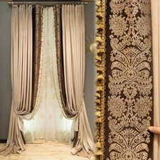 Tenda tendaggio tessuto beige