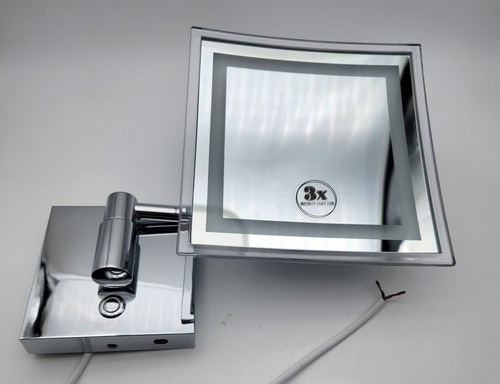 Miroir grossissant carré - , 3x