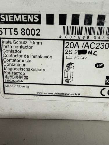Siemens 5tt5 8002 contattore - 5tt5,