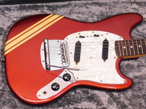 Fender mustang competition red - competition,