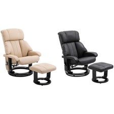 HOMCOM Poltrona Reclinabile