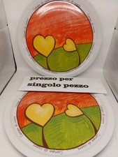 EGAN 1 PIATTO PIZZA CAMPO DI CUORI CM. 30,5 PORCELLANA 