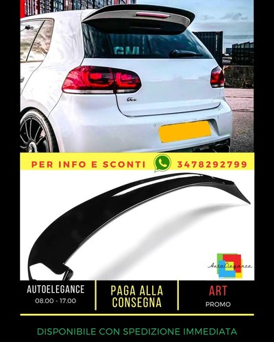 Spoiler nero lucido - , per