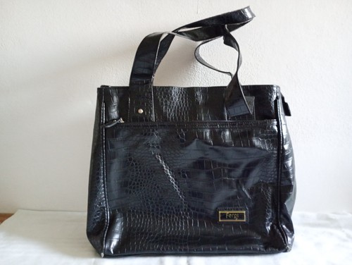 Borsa mano fergi nera - nera, stampa