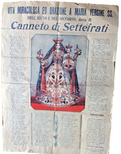 X308-VITA ED ORAZIONE A MARIA VERGINE S.S. DETTA DI CANNETO DI SETTEFONTI-