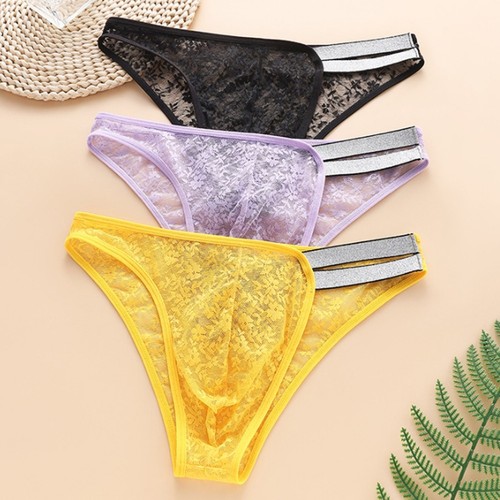 Slip uomo trasparente - , jacquard