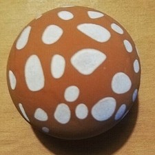 Pallina in gomma Magica Rimbalzante Colorata - Vintage 2,9 cm