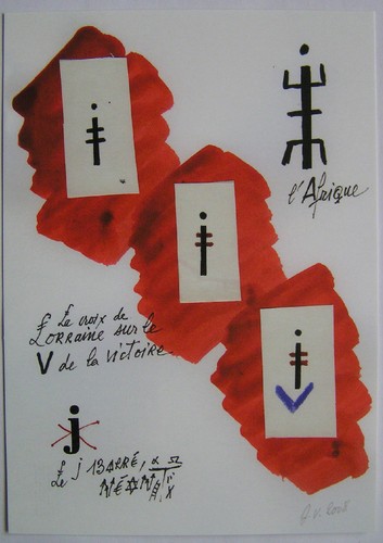 Jacques villegle carte - villegle,