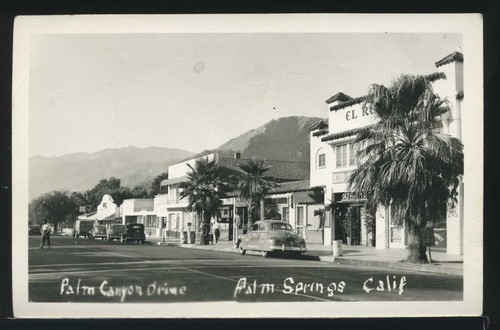 Palm springs rppc - ca,