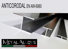 Profilo alluminio 6060 - 6060, da