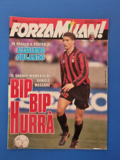 FORZA MILAN 1 GENNAIO 1994 +POSTER ORLANDO - MASSARO - SUPERCOPPA EUROPEA-USA 94