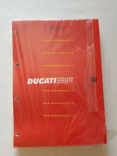 DUCATI 998 R 2002 manuale officina SPAGNOLO PORTOGHESE originale WORKSHOP MANUAL