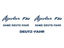 KIT ADESIVI TRATTORE SAME DEUTZ-FAHR AGROLUX F 80
