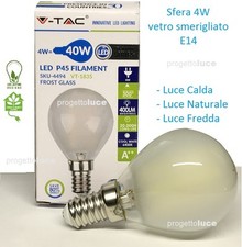 LAMPADINA LED E14 FILAMENTO